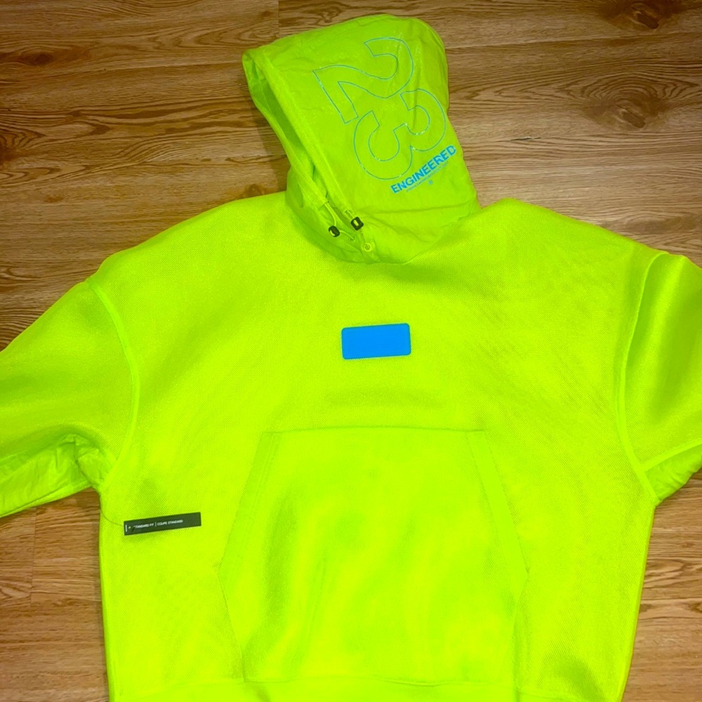 Jordan 23 hoodie lime green 2x